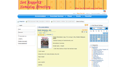 Desktop Screenshot of homestay-directory.serianggerik.com