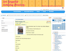 Tablet Screenshot of homestay-directory.serianggerik.com